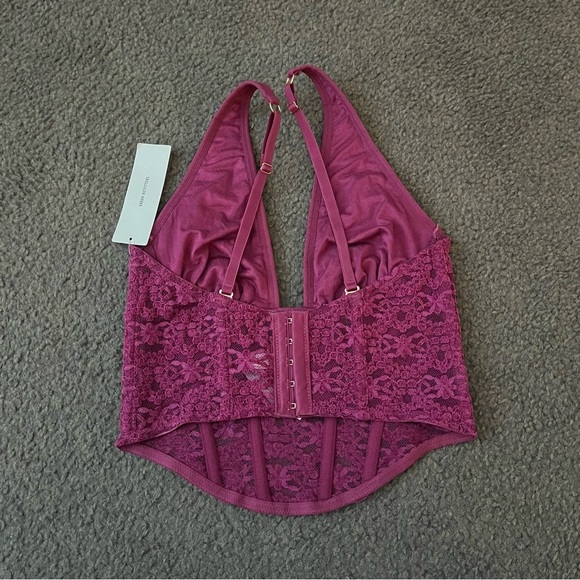 Urban Outfitters Out From Under Dark Romantic Convertible Corset - Picture 8 of 8